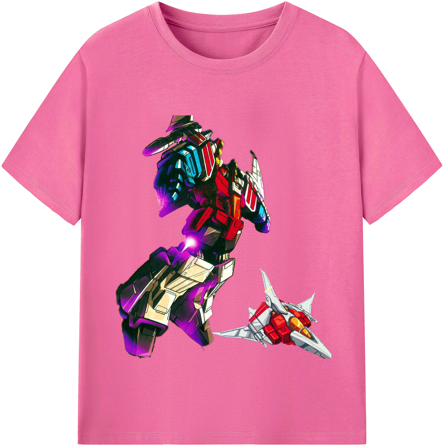 （画像用）  レディースカジュアルプリントTシャツ（綿100％）